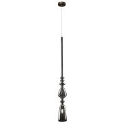 Crystal Lux Светильник подвесной Crystal Lux LUX NEW SP1 B SMOKE