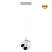 359265 SHINO NT23 190 белый Трековый светильник для низковольтного шинопровода IP20 LED 12W 48V 960Лм 3000К SMAL