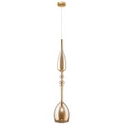 Crystal Lux Светильник подвесной Crystal Lux LUX NEW SP1 C AMBER