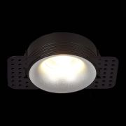 ST218.418.01 Св-к встр. Черный GU10 1*50W IP20 D78xH30 165-265V Без ламп Встраиваемые светильники