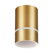 370734 OVER NT21 424 золото Светильник накладной IP20 GU10 9W 235V ELINA