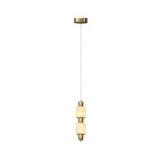 07526-1A,36 Подвес Алос латунь Led 8W