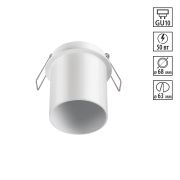 370938 SPOT NT22 514 белый Встраиваемый светильник IP20 GU10 50W 220V BUTT