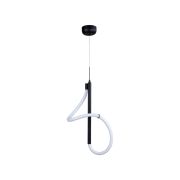 08040-1A,19(4000K) Подвес Далия черный Led 24W