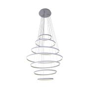 08537,01(4000K) Люстра димм.Тор белый Led 284W