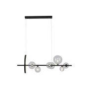 09408-7,19 Люстра Иона черный G9 35W+Led 17W