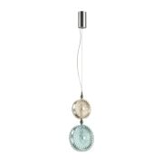 5416/13LD L-VISION ODL_EX23 144 хром/желтый/голубой металл/стекло Подвес LED 13W 4000K CARAMELLA