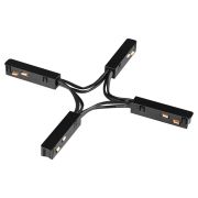 135178 SHINO NT23 120 черный Гибкий токопроводящий соединитель для низковольтного шинопровода «X-образный» IP20 48V FLUM