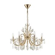4977/6 HALL ODL23 627 золотой/хрусталь Люстра E14 6*40W VERSIA