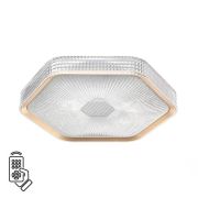 7746/48L PIKO LED SN Светильник металл/пластик/прозрачный/золотистый LED 48Вт 3000-4000-6000K 425х385 IP20 пульт ДУ SPARKS