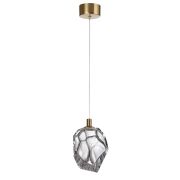 7114/4LB L-VISION ODL25 Подвесной светильник прозрачное  стекло/металл IP20 LED 4W 300Лм 3000K 200° 220V GEMME