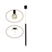 4373/3LA HIGHTECH ODL26 Подвесной светильник  черный/хрустальн. стекло/металл IP20 LED 3W 400Лм 3000K 220-240V FIANO