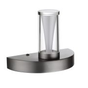 7143/5WL HIGHTECH ODL26 Настенный светильник  черный gun powder/акрилл/металл IP20 LED 5W 402Лм 3000K 180° 220V DEFANCE