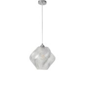 8288/1A MODERNI хром/прозрачный, металл/стекло Подвес E27 1*60W 220V TIDE
