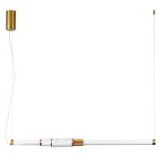 4359/14L MIDCENT ODL24 000 белый мрамор/антич. бронза/металл/акрил Подвесной светильник (ВЕРТ. И ГОРИЗОНТ) IP20 LED 14W 3000K 220V MARMI