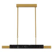 4361/25L MIDCENT ODL24 000 черный мрамор/антич. бронза/металл/акрил Подвесной светильник IP20 LED 25W 3000K 220V MARMI