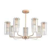 8347/7 CLASSI золото/прозрачный, металл/хрусталь Люстра потолочная E14 7*40W 220V FAVLA