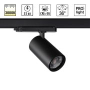 359578 PORT NT25 000 черный Светильник трехфазный трековый светодиодный IP20 LED 35W 3000K 220-240V HELIX