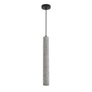 8357/1B SUSPENTIONI черный/серый, металл/цемент Подвес GU10 LED 5W 220V SHAMAREL