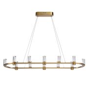 7144/65L HIGHTECH ODL26 Подвесной светильник  античная бронза/акрилл/металл IP20 LED 69W 3830Лм 3000K 180° 220V DEFANCE