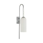 8270/1W NEOCLASSI хром/белый, металл/стекло Бра Е14 1*40W 220V TRACY