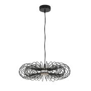 8301/9L LEDIO черный, металл/акрил Подвес LED 9W 3000K 220V CAMOMILE