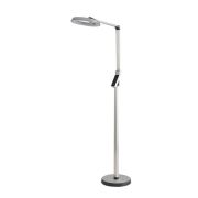 8333/15FL LEDIO серебро, металл/пластик Торшер LED 15W 3000/4000/6000K CCT/диммер/LCD 220-240V GENRI