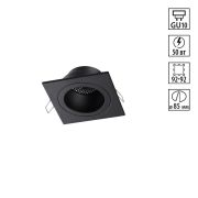 371002 WIR NT25 000 черный Светильник встраиваемый IP20 GU10 50W 220-240V MORUS