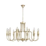 8318/12 CLASSI LN26 шампань/металл Люстра E14 12*40W 220V SUANA