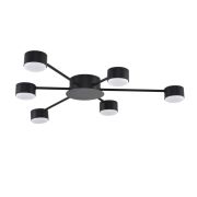 8344/6C COMFI черный, металл Люстра GX53 LED 6*7W 220V TORINA