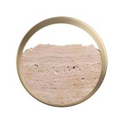 6625/9WL ECODESIGN ODL26 Настенный светильник  травертин/акрил/металл IP20 LED 9W 250Лм 3000K 220-240V VALLEY