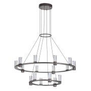 7143/110L HIGHTECH ODL26 Подвесной светильник  черный gun powder/акрилл/металл IP20 LED 93W 5960Лм 3000K 220V DEFANCE