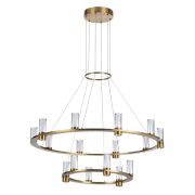 7144/110L HIGHTECH ODL26 Подвесной светильник  античная бронза/акрилл/металл IP20 LED 93W 5960Лм 3000K 180° 220V DEFANCE