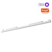 359638 SHINO NT25 000 белый Трековый низковольт. св-к диммир. со сменой цв.температуры, пульт ДУ/Tuya Smart Life IP20 LED 45W 48V 3000-6000K FLUM