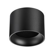 371010 OVER NT25 000 черный Светильник накладной IP20 GX53 12W 220-240V GEMINI