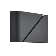 8392/2W MODERNI LN черный, металл Бра G9 2*20W 220V ELMA