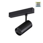 359958 PORT NT25 220 черный Трековый светильник с переключ. цв. темпер. IP20 LED 3000К4000К6000К 18W 90-240V VECTOR