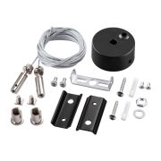 135316 PORT NT25 207 черный Подвесной комплект с 2-х метровыми тросами IP20 VECTOR