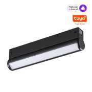 359951 PORT черный Трековый светодиодный светильник диммир. со сменой цв.температуры, пульт ДУ/Tuya Smart Life LED 10W 90-240V VECTOR