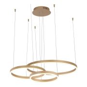 08223M,33S(3000K) Люстра Тор мат.золото d60+40+30