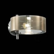 SL483.701.01 Светильник настенный Хром/Дымчатый E27 1*40W FORESTA