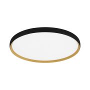 SLE1810-402-01 Светильник потолочный Черный, Золотистый/белая LED 1*42W 4000K HELST