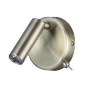 5222/3WL LEDIO LN22 000 бронза Бра с выкл. LED 3W 3000K 220V CHASE