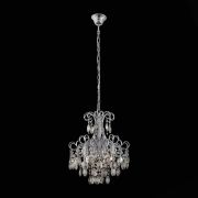 SL846.103.06 Люстра подвесная ST-Luce Темный хром/Тонированный черный E14 6*40W ORECCHINI