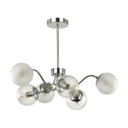 4554/6C УЦЕНКА MODERNI LN21 0 хром Люстра на штанге E14 6*40W 220V CANDICE