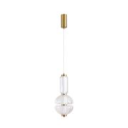 8325/28L LEDIO LN26 377 бронза/прозрачный, металл/стекло Подвес LED 13W 4000K 220V TAISHA