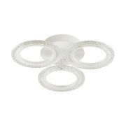 5203/48CL LEDIO LN22 белый Люстра потолочная с пультом ДУ LED 48W 3000-6000K 2896lm 220V SILAS