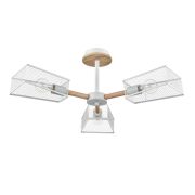 8246/3C COUNTY LN25 000 белый, металл/дерево Люстра потолочная Е27 3*60W 220V IRMA