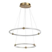 8010/50L LEDIO LN25 000 золото/прозрачный, металл/акрилл Подвесной светильник LED 50W 220V 4000K TWINKLE