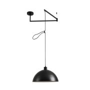 8321/1C MODERNI LN26 301 черный, металл Люстра подвесная E27 1*60W 220V ARMINA
